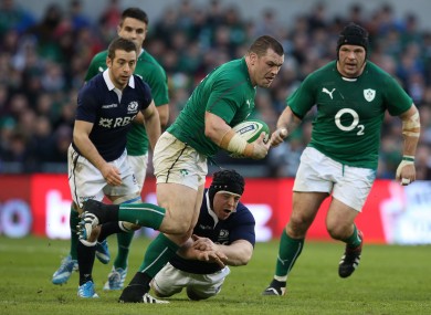 Healy was effective for Ireland with ball in hand.
