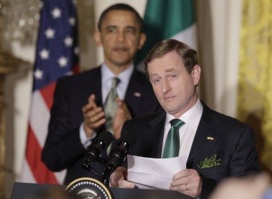 Enda Kenny is eyeing-up a trip to three US cities next month