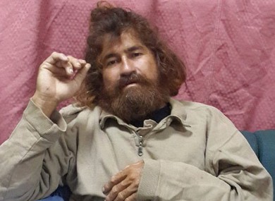 Jose Salvador Alvarenga on Monday