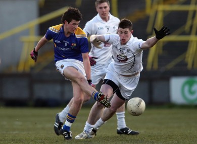 Barry McKeon, pictured here against Kildare in 2013, scored the winning point for Longford.