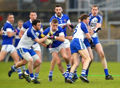 Ballinderry and St. Vincent's clash in Newry.
