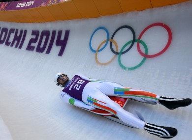 Three Indian athletes, including Shiva Keshavan, had been competing under the Olympic flag.