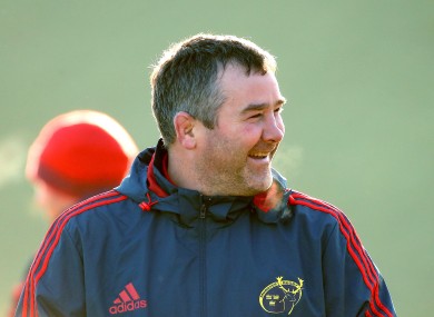 Foley will take over as Munster head coach next season.
