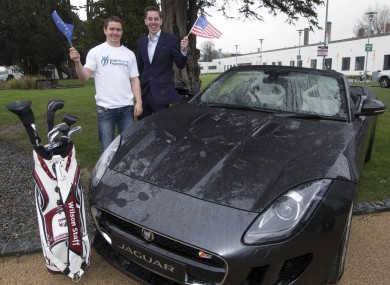 Eoin Reddan and Ryan Tubridy launch the 4th of July Classic in aid of the Irish Youth Foundation.