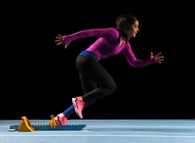 Sinead Goldrick at the launch of Under Armour’s Speedform Apollo