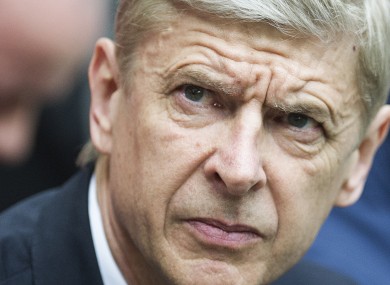 Wenger: speculation about future at the club.