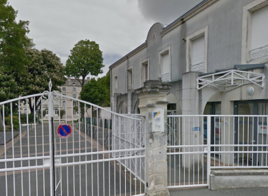 The school at the centre of the controversy in France.
