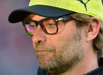 Dortmund are currently second in the Bundesliga.