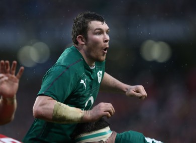 Peter O'Mahony is one of three Irish players nominated for the IRUPA award.