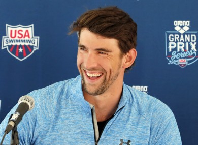 Michael Phelps: 'I'm the grandfather of the group now'.