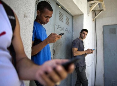 Students in Havana, Cuba