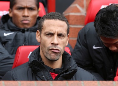 Rio Ferdinand: wants to extend contract.