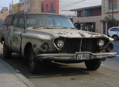 File photo of an old banger.