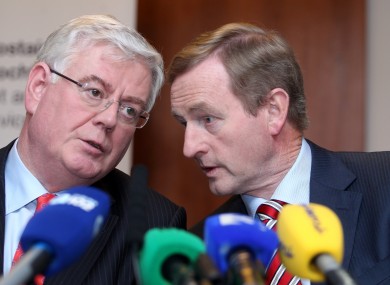 Eamon Gilmore and Enda Kenny will be hoping for by-election success on 23 May.