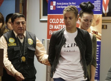 The pair are being moved to the Ancon 2 prison on Lima's outskirts.