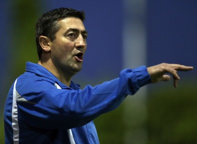 Peter Hutton takes charge of Derry City for the first time tonight.