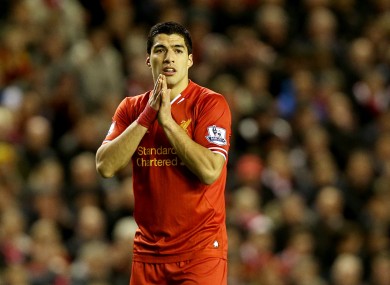 Suarez starred as Liverpool narrowly missed out on the Premier League title this season.