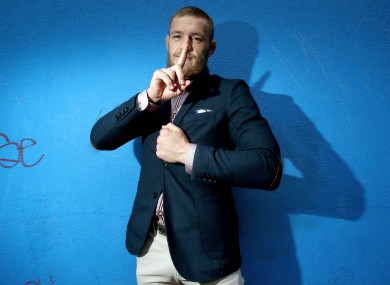 McGregor has two wins from two in the UFC, and returns to action after almost a year out with injury.