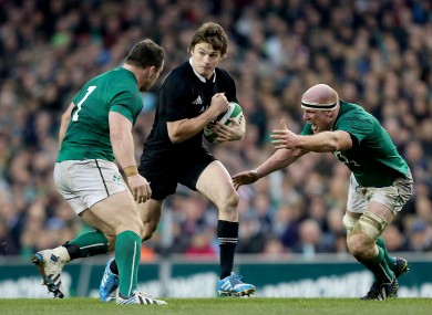 The attacking talents of Beauden Barrett will be remaining in New Zealand until 2016 at least.