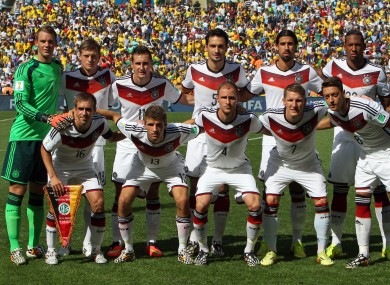 Germany are widely regarded to have the best squad of the teams left in the competition.