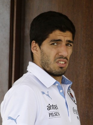 Suarez was recently suspended for four months after biting an opponent at the World Cup.