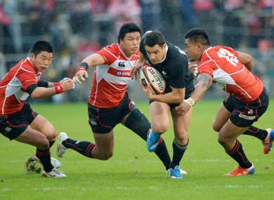 Japan hosted New Zealand in Tokyo in 2013.