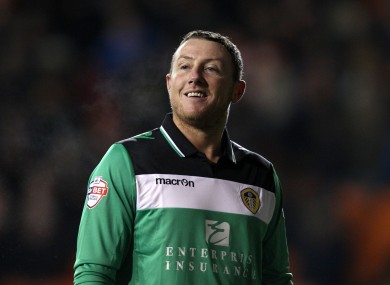 Paddy Kenny in his leaner days last Christmas.