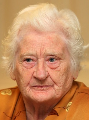 Survivor Rita McCann in Dublin last year.