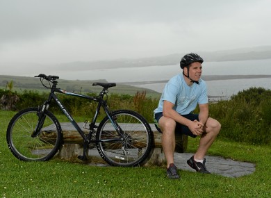 Former Donegal All-Star, Kevin Cassidy was speaking at the launch of the Wild Atlantic Way charity cycle in aid of the Irish Heart Foundation.