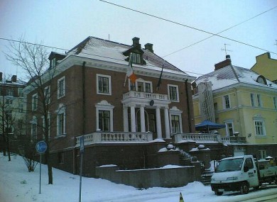 The Irish Embassy in Helsinki cost €516,000.