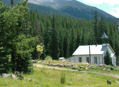 The town of Montezuma, Colorado.
