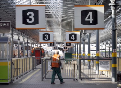 Dublin's Heuston station.