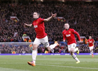 Robin Van Persie is the bookies' favourite to top the charts this season.