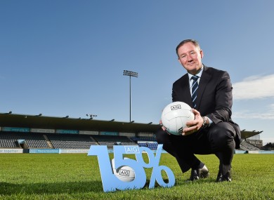 Jim Gavin at today's AIG Club Member Insurance Launch.