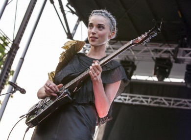 Annie Clark is better at football than you.