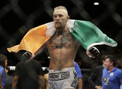 McGregor: Irish star is