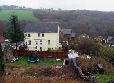 The Sirhowy Arms Hotel in Blackwood, south Wales.