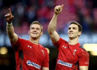 Dan Lydiate (left) is one of 12 Welsh players considering a dual contract.
