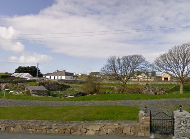 Homes near Inverin (Indreabhán) in Galway.