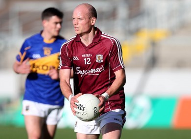 Kavanagh: battled injuries during his season with Galway.