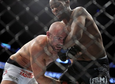 Cathal Pendred and Sean Spencer fought on Sunday night's UFC Boston prelims.