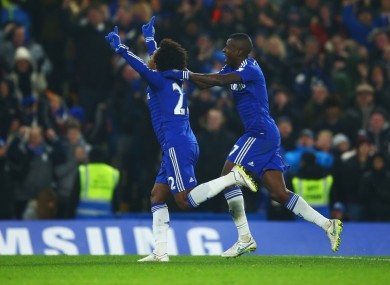 Chelsea midfielder Willian