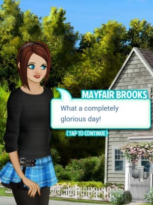 Mayfair Brooks, a mobile drama created by Sophia Stuart last year.