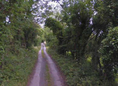 A stretch of road at Knockakeery, near where the collision occurred.