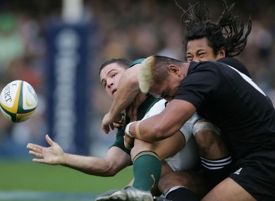 Collins was once one of the hardest hitters in world rugby.