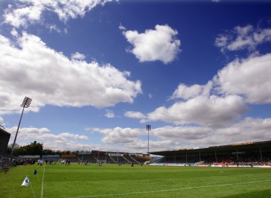 Semple Stadium in warmer weather.