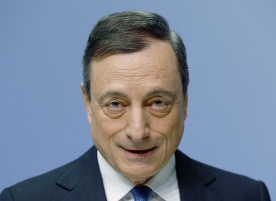 ECB boss Mario Draghi