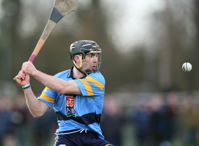 James Gannon has also played Fitzgibbon Cup hurling with UCD