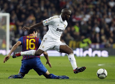 Diarra played for Real Madrid for three years.