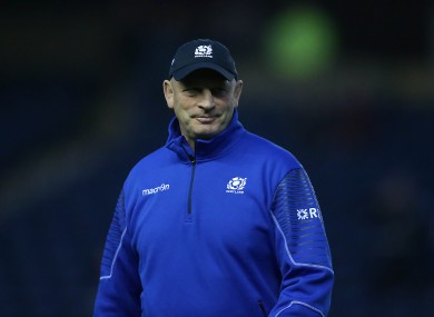 Cotter is heading into his first 6 Nations campaign as Scotland coach.
